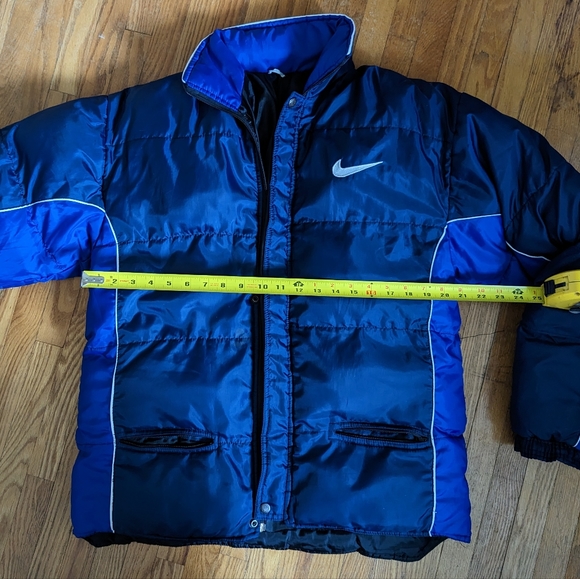 Vintage Nike Blue Puffer Jacket - Picture 9 of 11